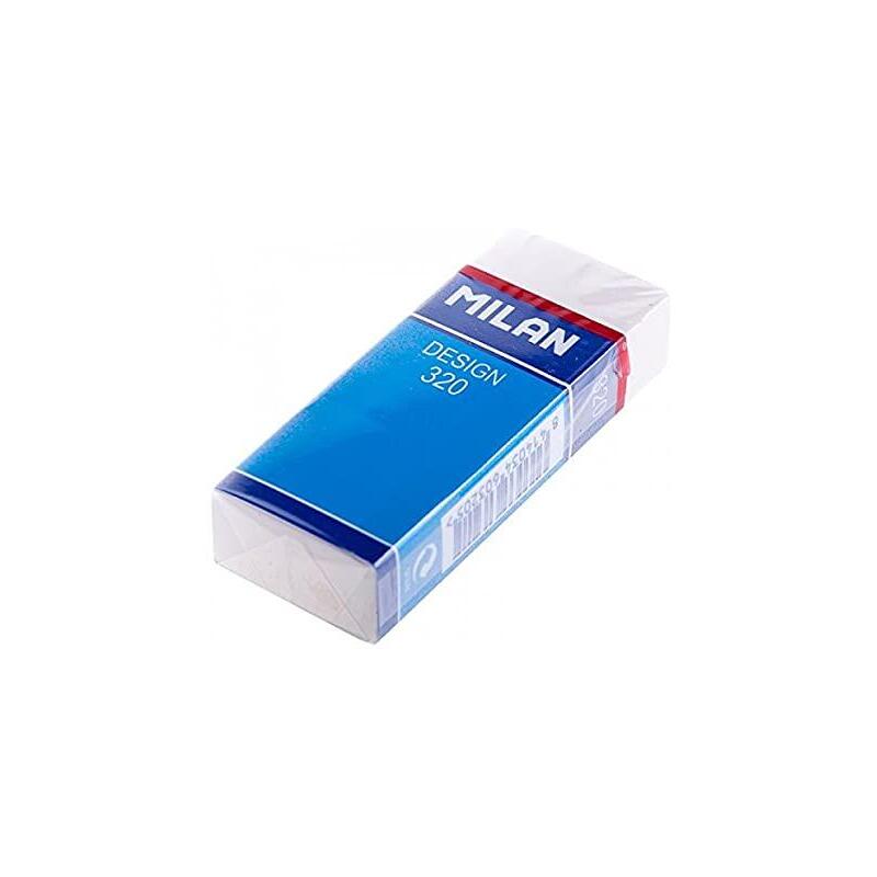 pack-de-20-unidades-milan-nata-320-goma-de-borrar-rectangular-plastico-faja-de-carton-azul-envuelta-individualmente-color-blanco