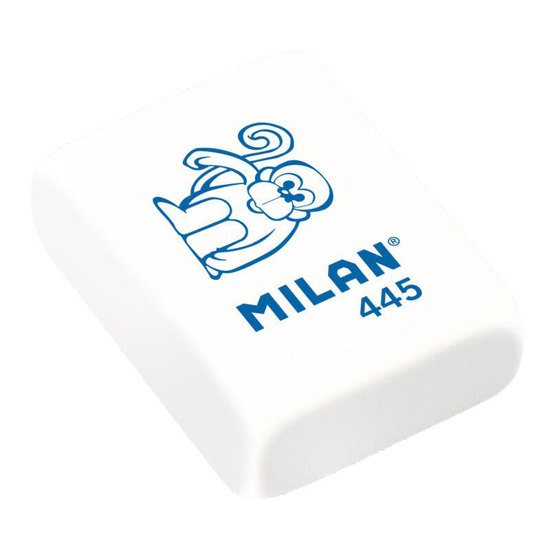 pack-de-45-unidades-milan-445-goma-de-borrar-rectangular-miga-de-pan-caucho-sintetico-dibujos-infantiles-colores-surtidos