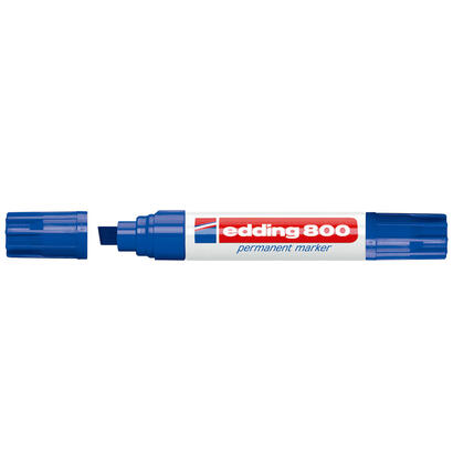 pack-de-5-unidades-edding-800-rotulador-permanente-punta-biselada-trazo-entre-4-y-12-mm-recargable-secado-instantaneo-color-azul