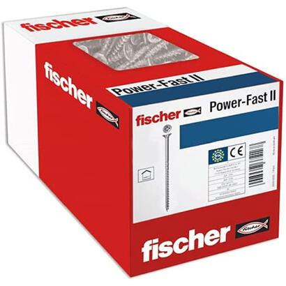 fischer-tornillo-aglomerado-power-fast-ii-40x50-avellanado-670225