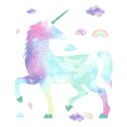 vinilo-decorativo-unicornio-de-la-galaxia