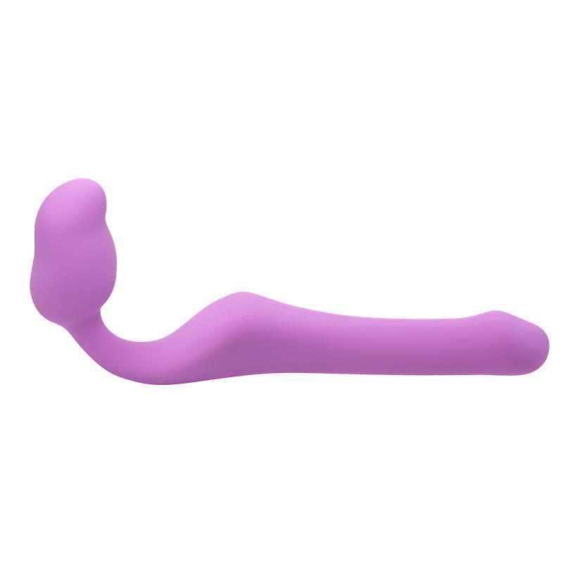 queens-s-dildo-strap-on-sin-tirantes-talla-s-silicona-rosa