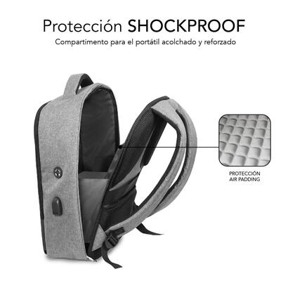 mochila-secure-v2-ap-antirobo-16-gris-subblim-apertura-doble-cremallera-puerto-usb-asa-de-mano-superior