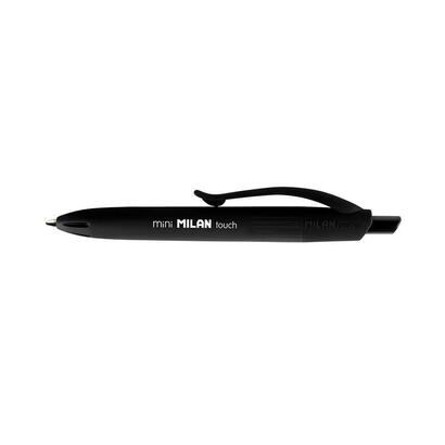 pack-de-40-unidades-milan-p1-touch-mini-boligrafo-de-bola-retractil-negro