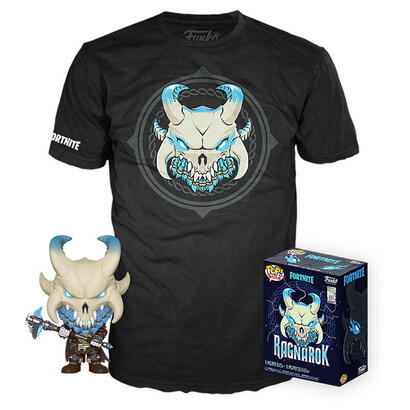 set-figura-pop-tee-fortnite-ragnarok-exclusive-talla-xl