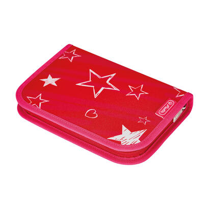 herlitz-softlight-plus-starsstrips-juego-de-mochila-escolar-chica-poliester-rosa-rojo