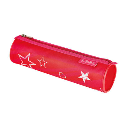 herlitz-softlight-plus-starsstrips-juego-de-mochila-escolar-chica-poliester-rosa-rojo