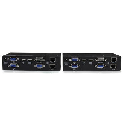 startechcom-extensor-de-consola-kvm-por-cat-5-ethernet-200m-con-usb-y-video-vga-doble