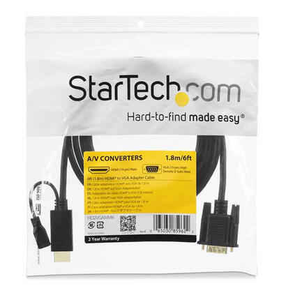 startech-cable-91cm-conversor-activo-hdmi-a-vga-