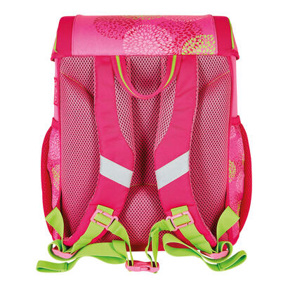 herlitz-loop-plus-bloomy-horse-juego-de-mochila-escolar-chica-poliester-rosa-amarillo