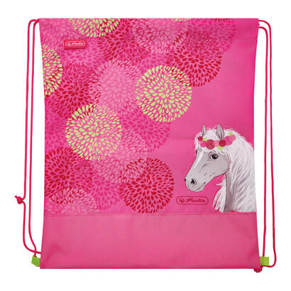 herlitz-loop-plus-bloomy-horse-juego-de-mochila-escolar-chica-poliester-rosa-amarillo