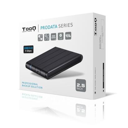 tooq-carcasa-externa-hddsdd-25-hasta-95mm-sata-usb-30-negro