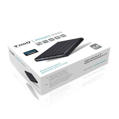 tooq-carcasa-externa-hddsdd-25-hasta-95mm-sata-usb-30-negro