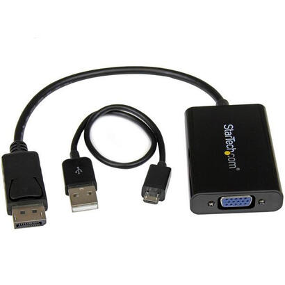 startech-adaptador-displayport-a-vga-con-audio