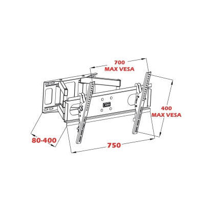 soporte-de-pared-para-el-televisor-art-ar-52-montado-en-la-pared-30-70-max-60-kg