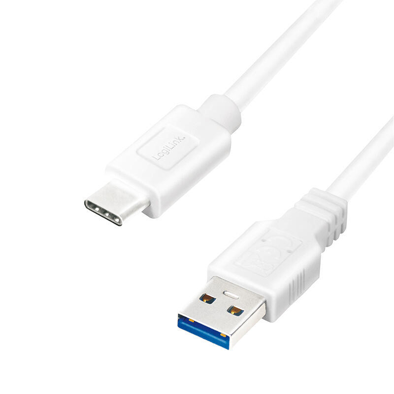 logilink-usb-32-gen1x1-cable-usb-a-male-to-usb-c-male-white-2m