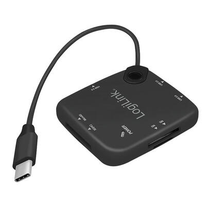 logilink-ua0344-hub-de-interfaz-usb-20-type-c-negro