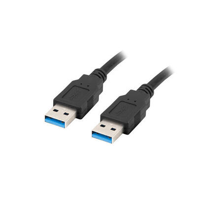 lanberg-cable-usb-a-mm-30-10m-negro