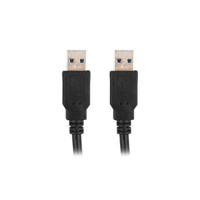 lanberg-cable-usb-a-mm-30-10m-negro