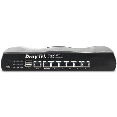 draytek-vigor-2927-vpn-firewall-router-1xrj-45-1gbps-wan-5xrj-45-1gbps-lan-2x-usb-20