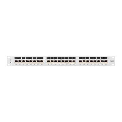 lanberg-ppsa-1024-s-patch-panel-24-puertos-1u-cat6a-ftp-gris