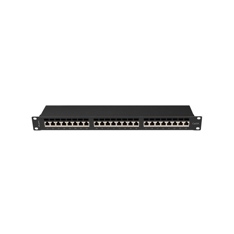 lanberg-ppsa-1024-b-patch-panel-24-puertos-1u-cat6a-ftp-negro