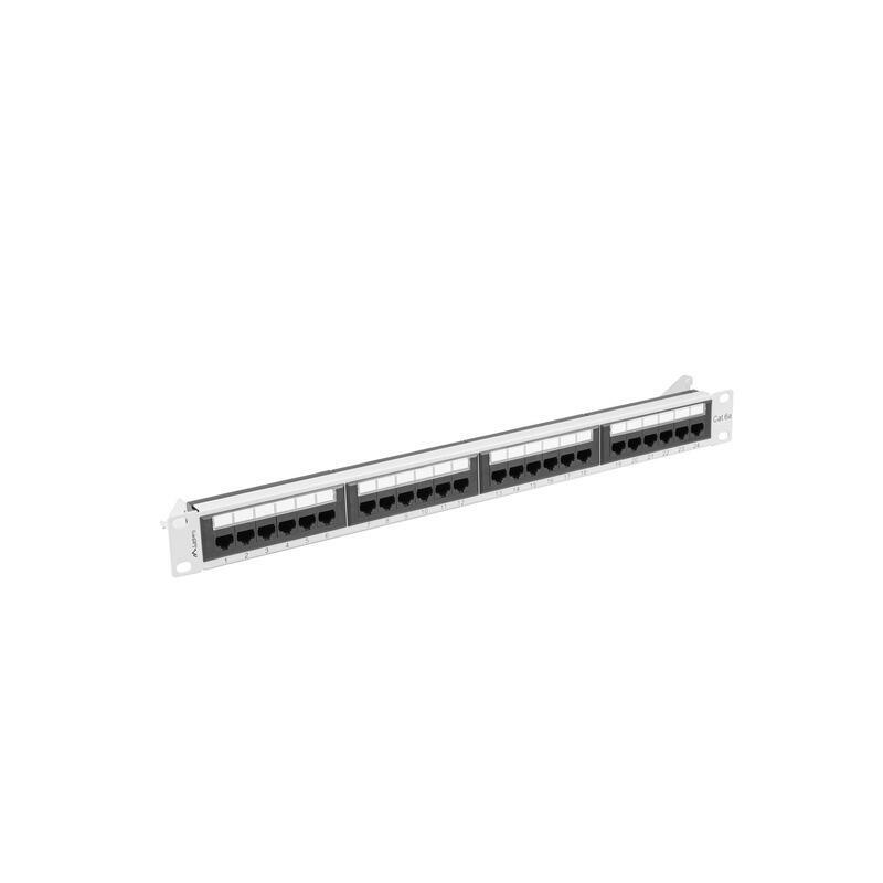 lanberg-ppua-1024-s-patch-panel-24-puertos-1u-cat6a-utp-gris