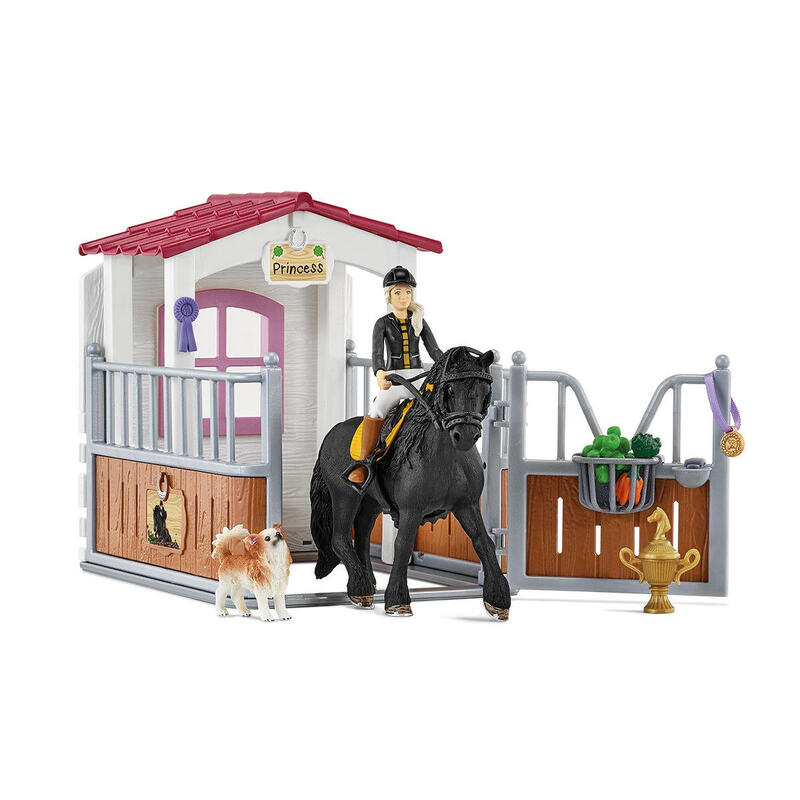 schleich-caja-de-caballo-horse-club-con-tori-princess-figura-de-juguete