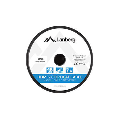 lanberg-ca-hdmi-20fb-0500-bk-optical-cable-hdmi-mm-50m-v20-4k-aoc