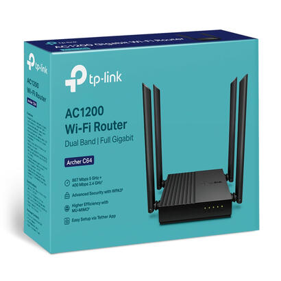 tp-link-archer-c64-ac1200-router-gigabit-inalambrico-dual-band-negro