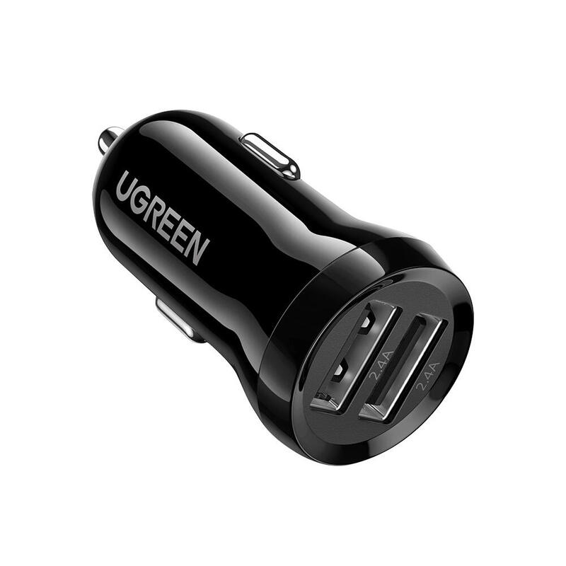 ugreen-dual-usb-a-24w-car-charger-black