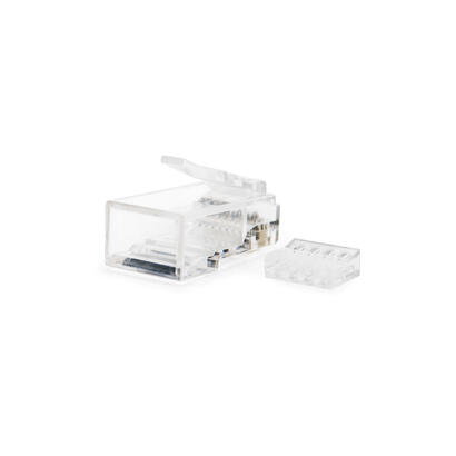 nanocable-pack-de-100-conectores-rj45-8-hilos-cat6-transparente