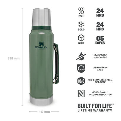 termo-stanley-classic-hammertone-verde-1l-10-08266-001