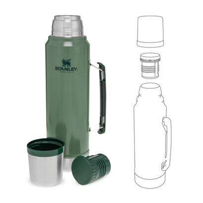 termo-stanley-classic-hammertone-verde-1l-10-08266-001