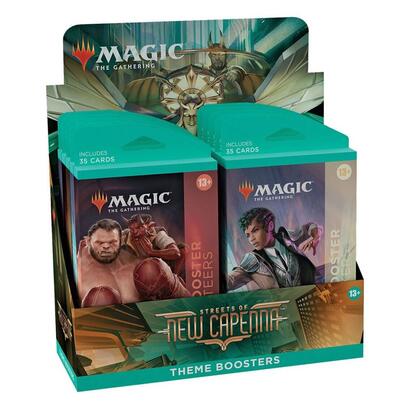 juego-de-cartas-caja-de-sobres-wizards-of-the-coast-magic-the-gathering-streets-of-new-capenna-theme-boosters-10-ingls