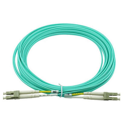 blueoptics-sfp3131eu05mk-cable-de-fibra-optica-05-m-lc-om3-color-aguamarina