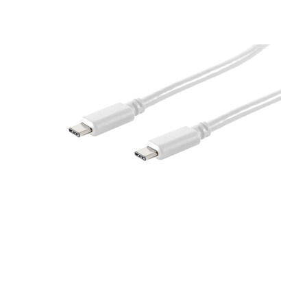 s-conn-13-45026-cable-usb-1-m-usb-32-gen-2-31-gen-2-usb-c-blanco