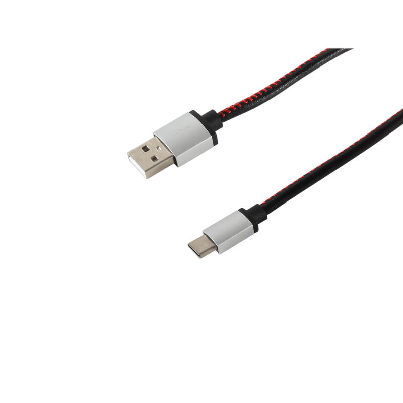 s-conn-14-50099-cable-usb-09-m-usb-20-usb-a-usb-c-negro-rojo