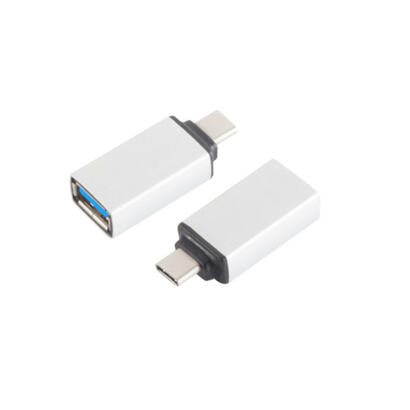 sconn-maximum-connectivity-14-05015-cambiador-de-genero-para-cable-usb-31-c-usb-30-a-plata