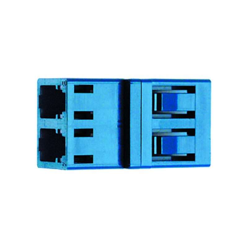 telegartner-j08071a0002-adaptador-de-fibra-optica-lc-1-piezas-azul