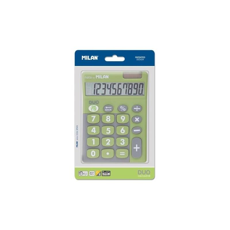 milan-calculadora-duo-10-digitos-dual-blister-verde