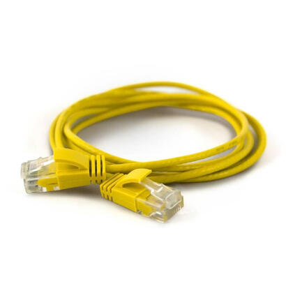 wantecwire-utp-cable-extra-fino-cat6a-d-28-mm-amarillo-longitud-050-m