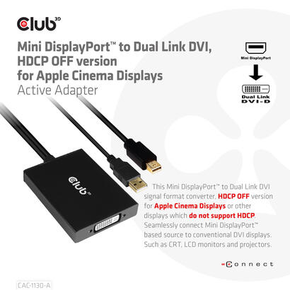club3d-adaptador-minidisplayport-dvi-duallink-hdcp-off-mh-retail