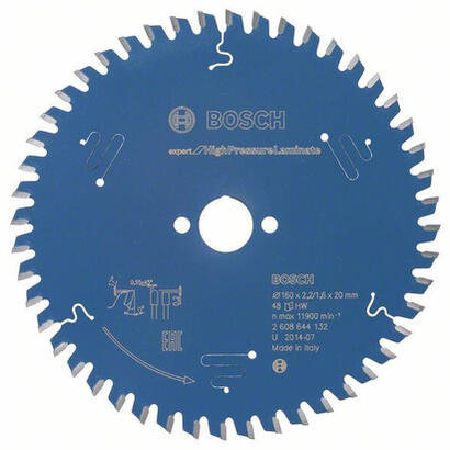 hoja-de-sierra-circular-bosch-expert-para-laminado-de-alta-presion-o-160-mm-48-dientes-diametro-20-mm