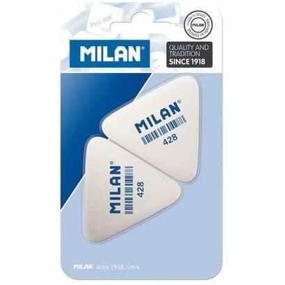 milan-428-pack-de-2-gomas-de-borrar-triangulares-miga-de-pan-suave-caucho-sintetico-color-blanco