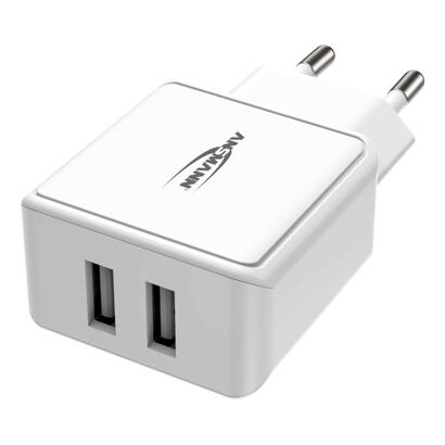 cargador-de-pared-ansmann-hc212-2xusb-2400ma-blanco