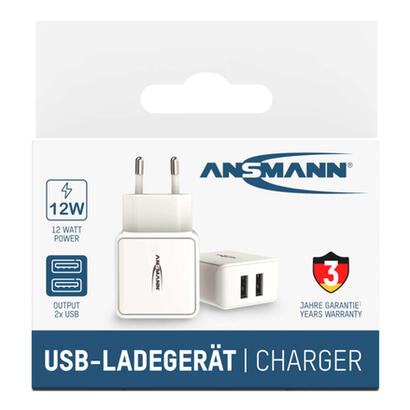 cargador-de-pared-ansmann-hc212-2xusb-2400ma-blanco