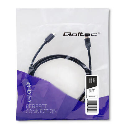 qoltec-52345-usb-20-cable-type-c-male-usb-20-type-c-male-2m-black