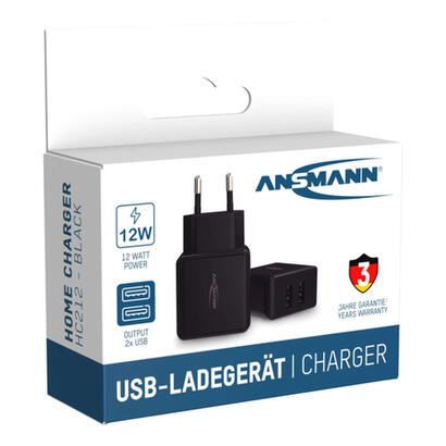 cargador-de-pared-ansmann-hc212-2xusb-2400ma-negro