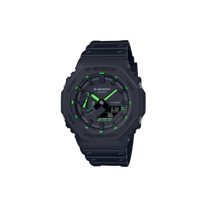 reloj-analogico-y-digital-casio-g-shock-trend-ga-2100-1a3er-49mm-negro-y-verde